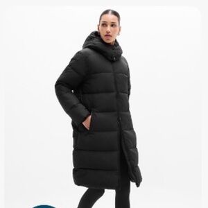 Athleta Stratus Puffer Parka - Black